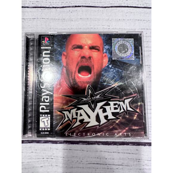WCW Mayhem for Playstation - Picture 1 of 3